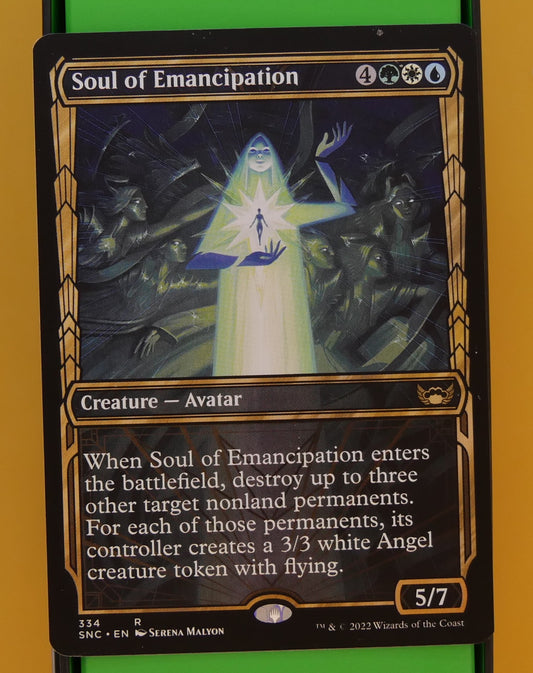 MTG SNC: Soul Of Emancipation (Creature Avatar) Showcase Rare 334