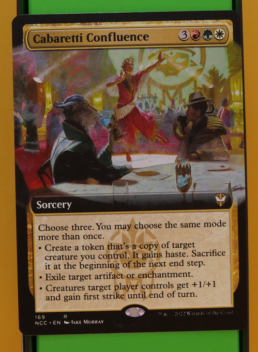 Cabaretti Confluence — SNC Extended Art Rare MTG card
