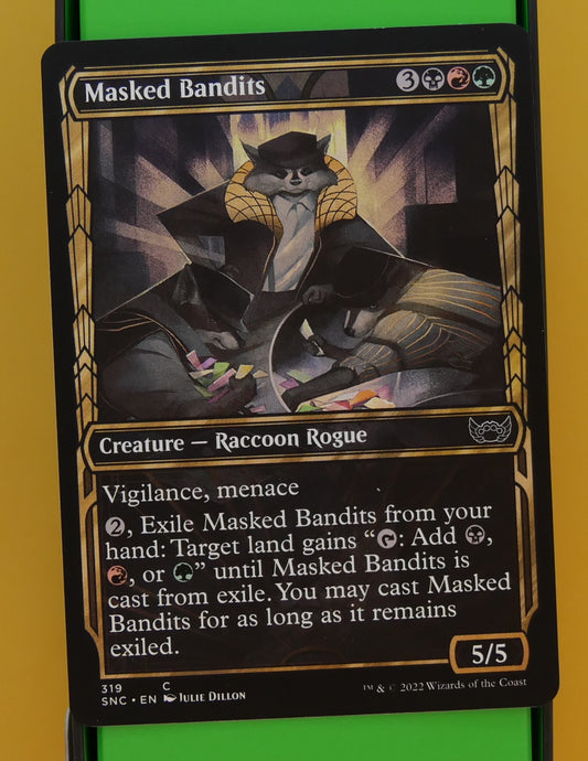 MTG SNC: Masked Bandits (Creature) Showcase Common 319