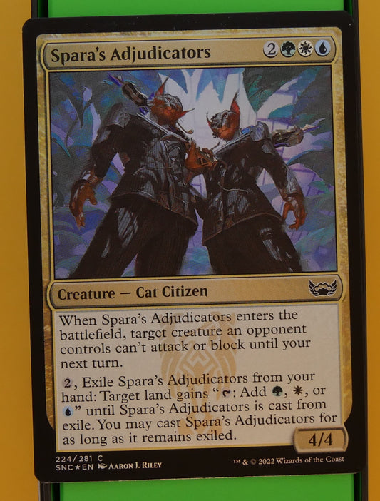 MTG SNC: Spara's Adjudicators (Creature) Common Foil 224/281