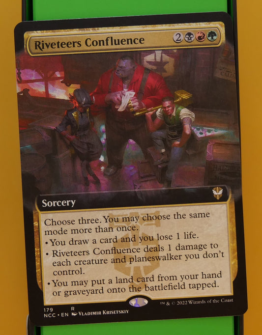 MTG SNC: Riveteers Confluence (Sorcery) Extended Art Rare 179