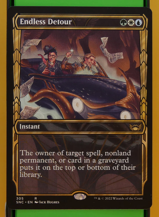 Endless Detour MTG showcase instant rare Streets of New Capenna 305