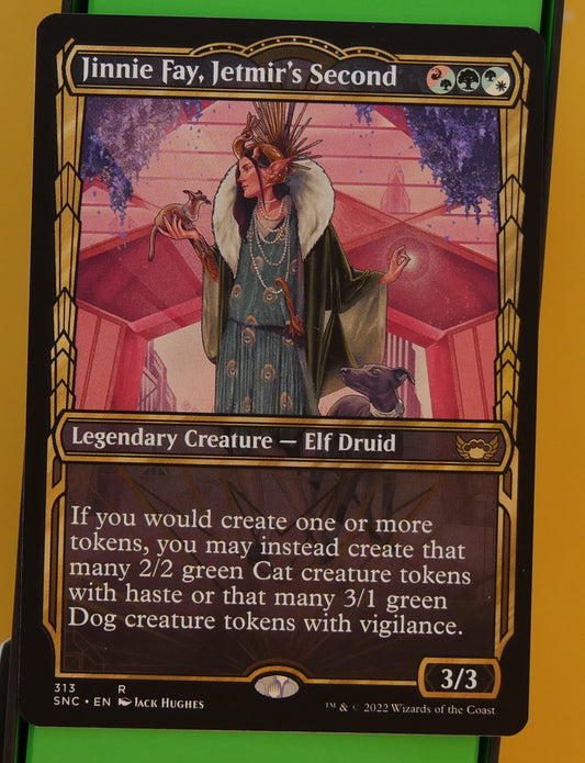 Jinnie Fay Jetmir's Second Showcase Rare MTG Streets of New Capenna
