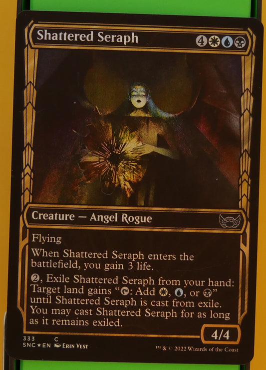 Shattered Seraph Streets of New Capenna showcase foil MTG card 333
