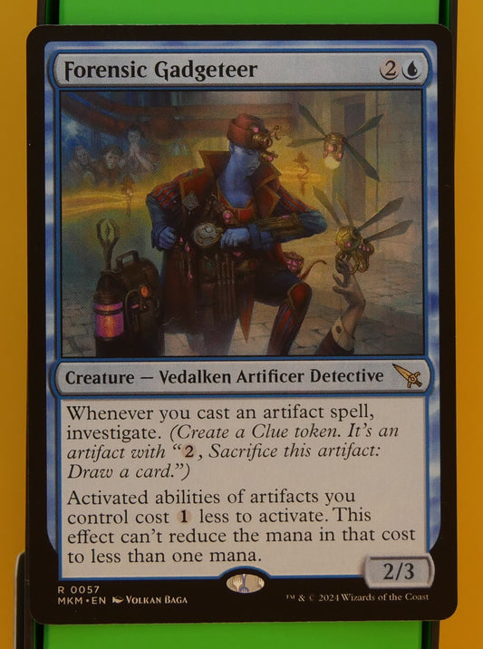 MTG KHM: Forensic Gadgeteer (Creature) Murder at Karlov Manor 057