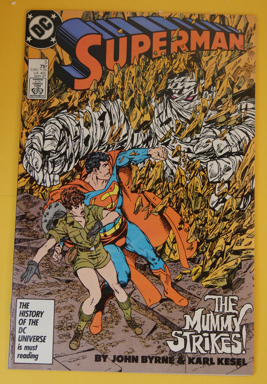 Superman #5 — DC Comics — May 1987 — Direct Edition

