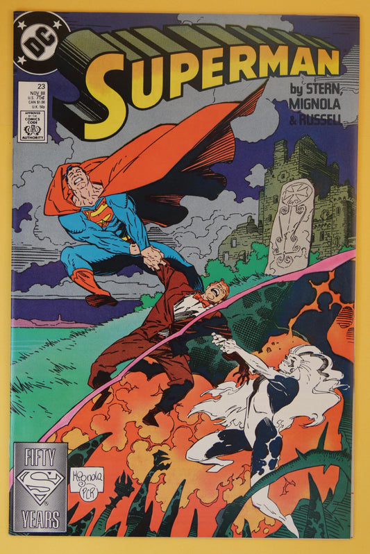 SUPERMAN #23 (DC Comics November 1988) — Direct