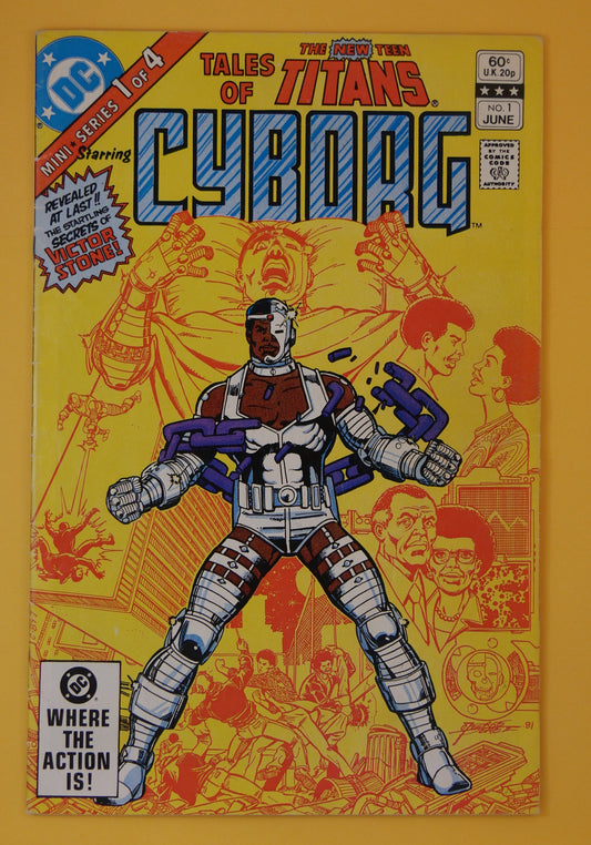 Tales of the New Teen Titans #1 (1982) — Direct Edition — DC Comics
