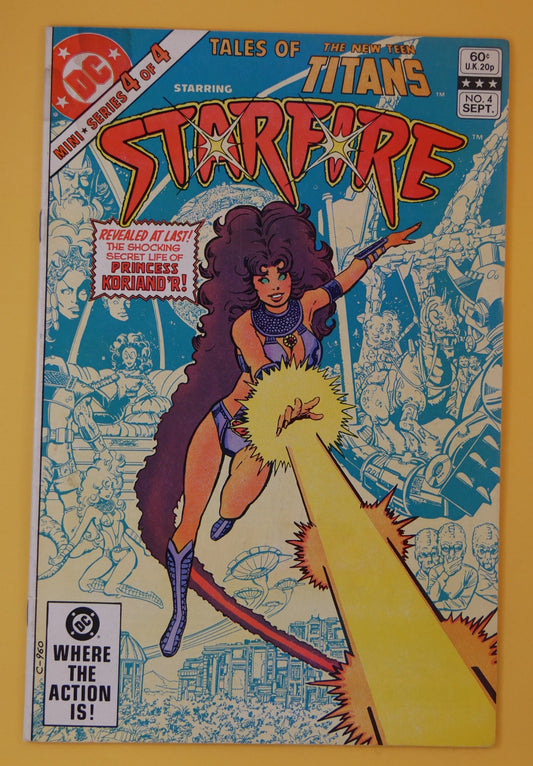 Tales of the New Teen Titans #4 (1982) — Direct Edition — DC Comics
