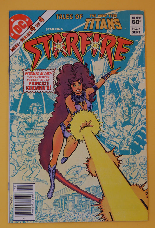 Tales of the New Teen Titans #4 (1982) — Newsstand Edition — DC Comics
