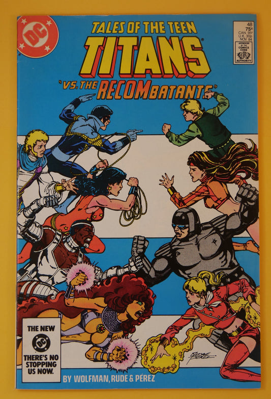 Tales of the Teen Titans #48 (1984) — Direct Edition — DC Comics
