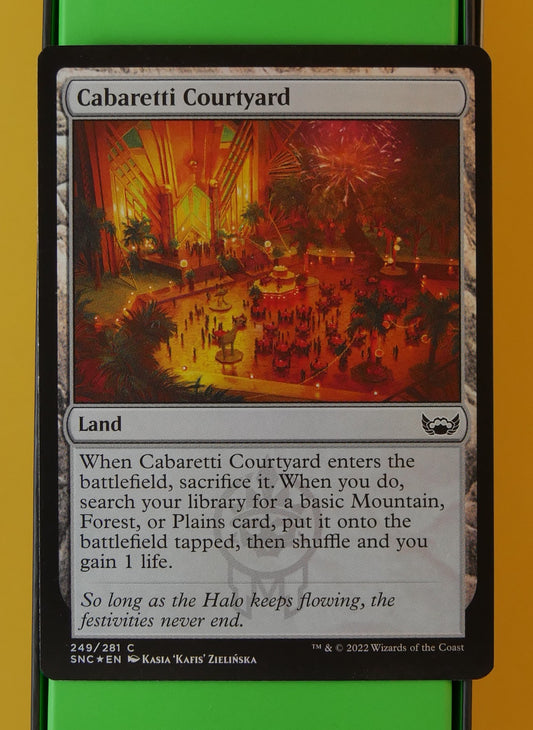 DM Vault Co. — Cabaretti Courtyard Foil #249 — Streets of New Capenna
