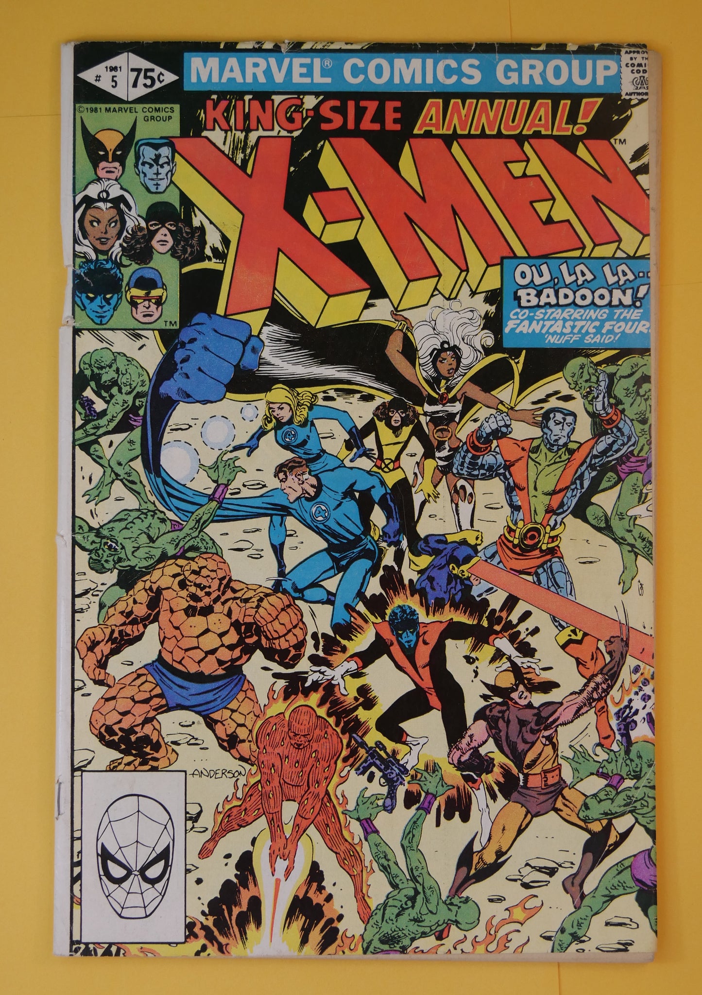 X-Men Annual #5 Direct Edition (1981, Marvel Comics) — DM Vault Co.
