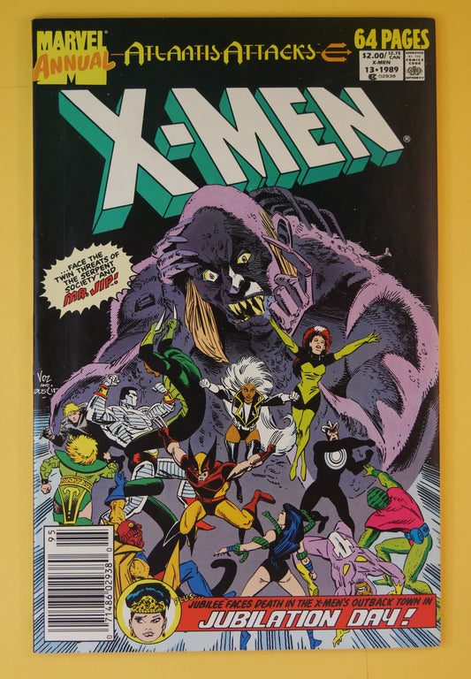 X-Men Annual #13 Newsstand (1989, Marvel Comics) — DM Vault Co.
