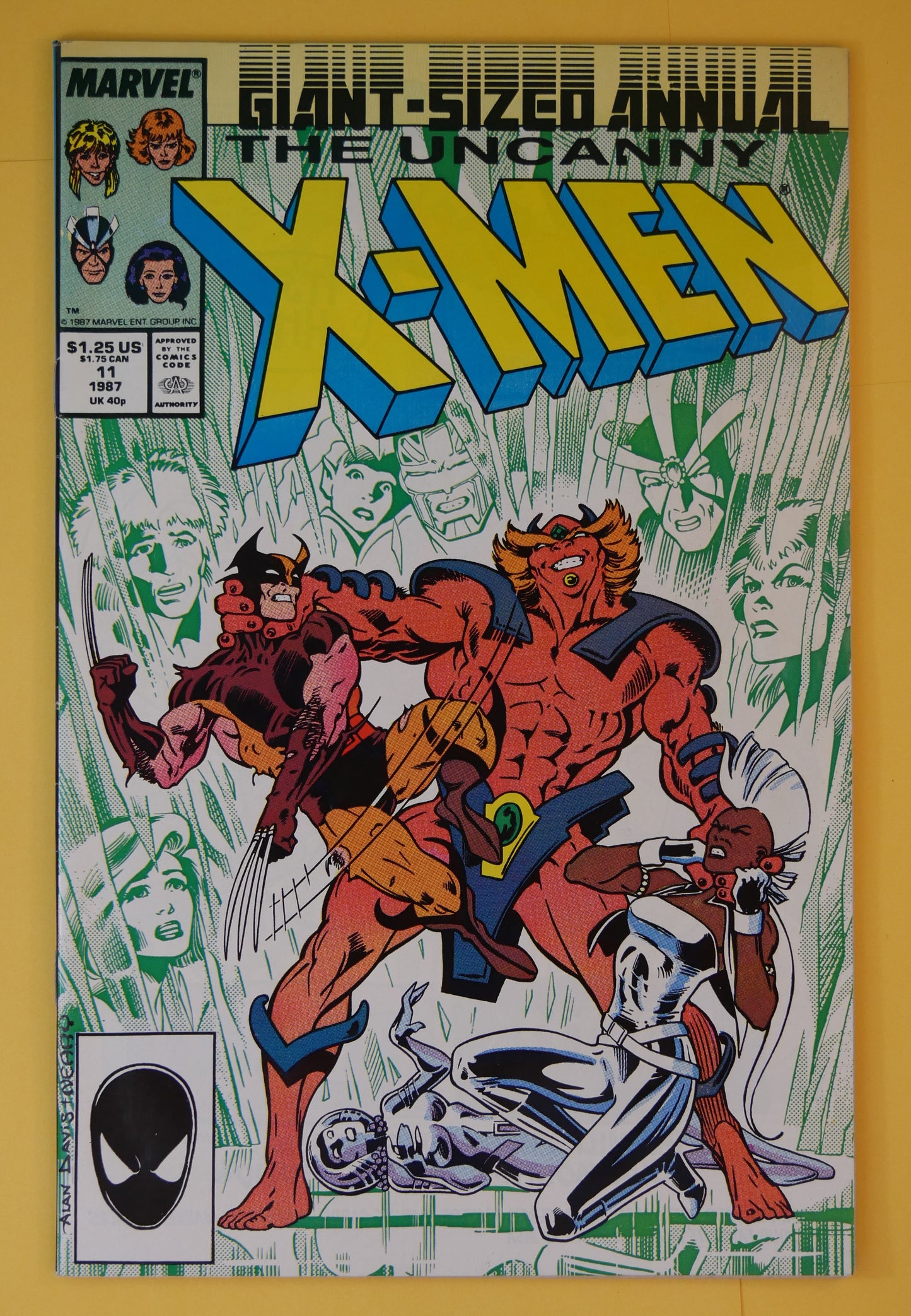 X-Men Annual #11 (1987 Newsstand, Marvel Comics)