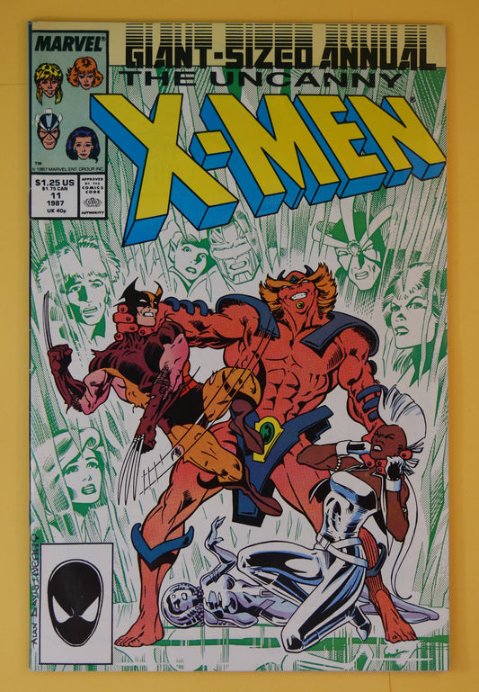 X-Men Annual #11 (1987 Newsstand, Marvel Comics)