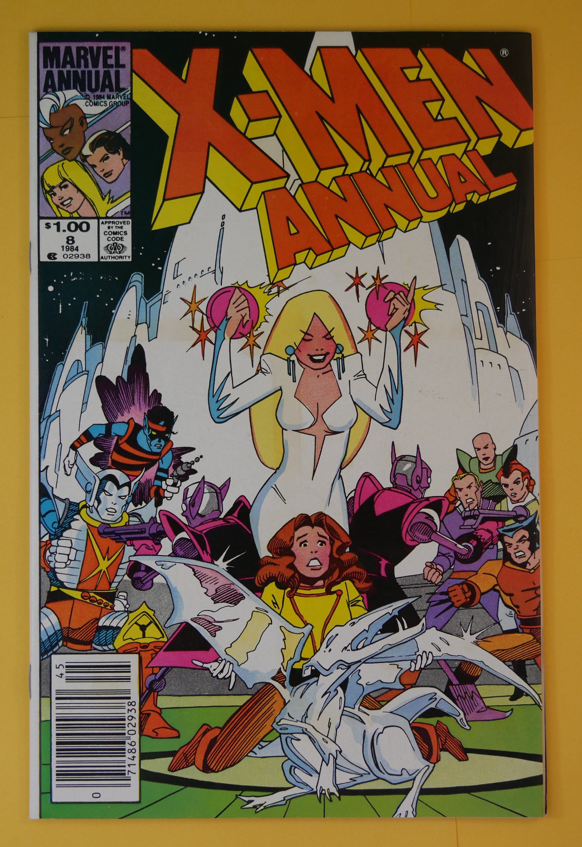 X-Men Annual #8 Newsstand (1984, Marvel Comics) — DM Vault Co.
