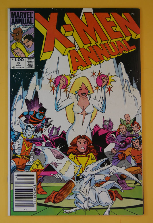 X-Men Annual #8 Newsstand (1984, Marvel Comics) — DM Vault Co.

