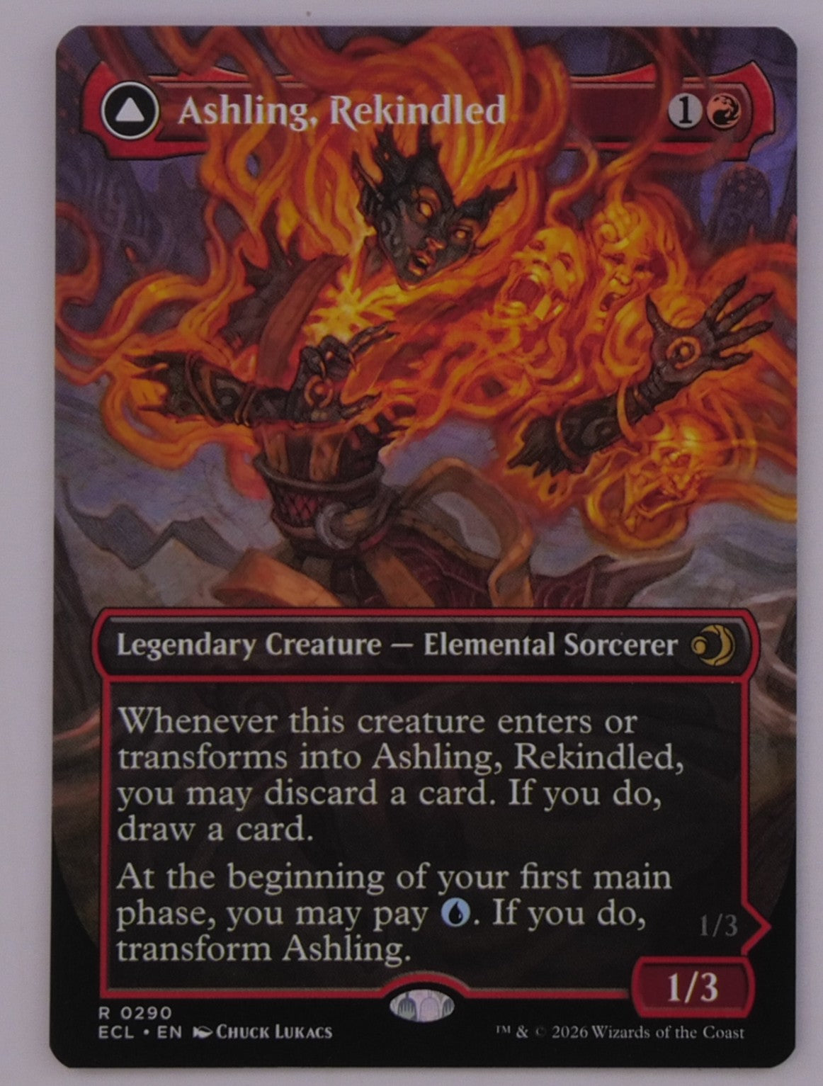 Mac Rekindled Ashling Rekindled Rimebound ECL 0290 MTG DFC | DM Vault Co – D M Vault Co.