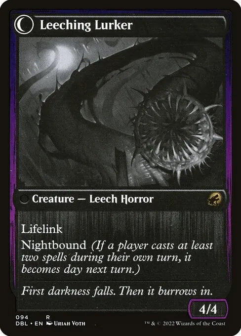 Curse Of Leeches DBL 094 MTG Life Drain