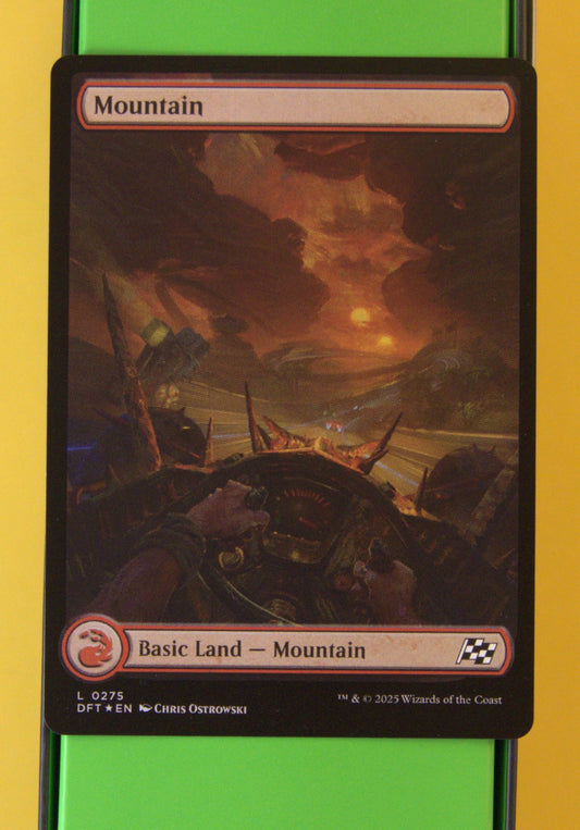 DM Vault Co. — Mountain Extended Art Foil #275 — Duskmourn: House of Horror
