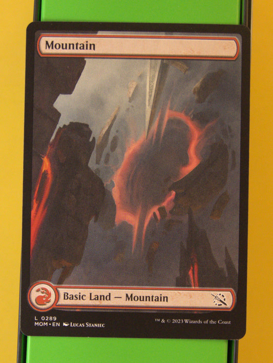 DM Vault Co. — Mountain Extended Art #289 — March of the Machine
