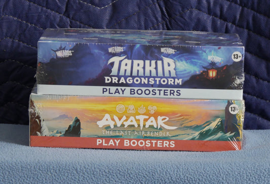 Sealed MTG Tarkir Dragonstorm and Avatar The Last Airbender play booster box bundle
