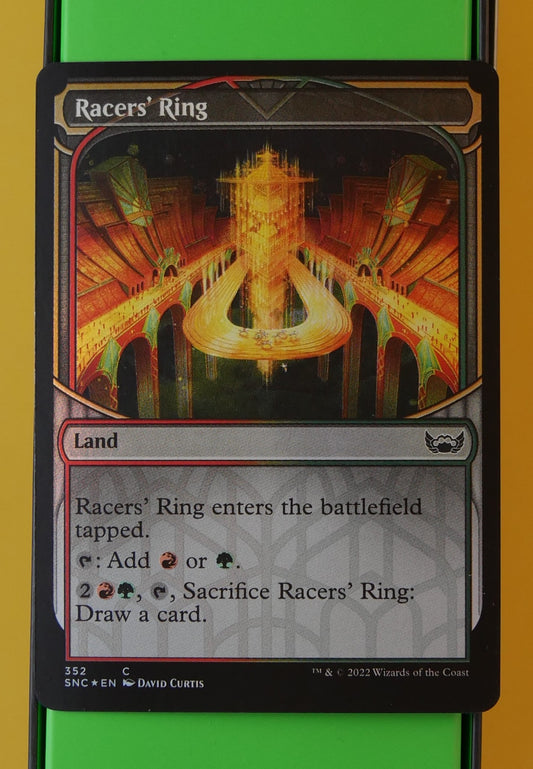 Racers' Ring (Showcase) — Streets of New Capenna MTG Land