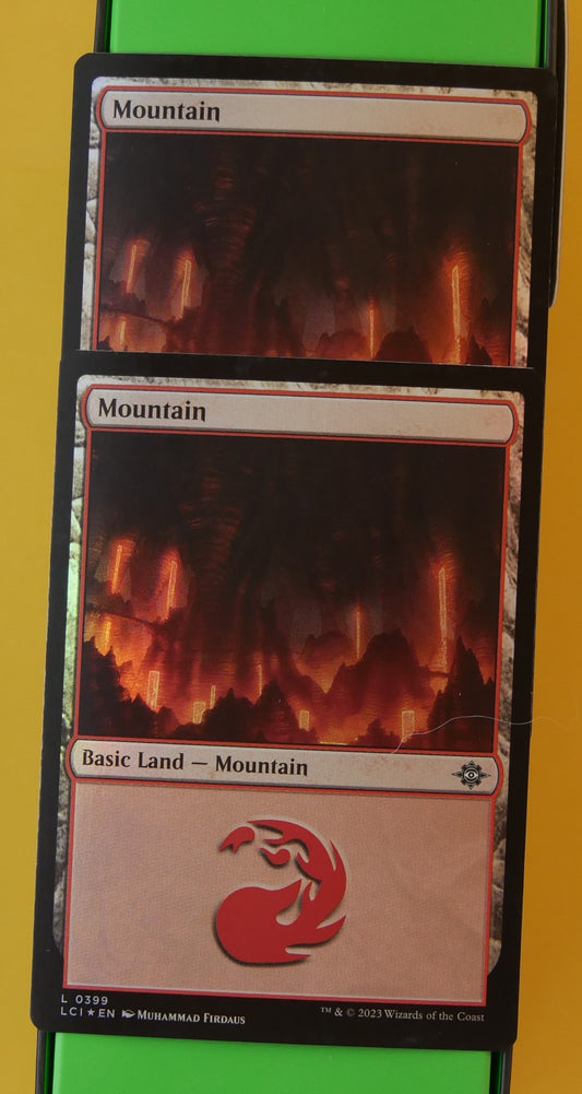 Mountain Foil 399 MTG card (LCI Lost Caverns of Ixalan)
