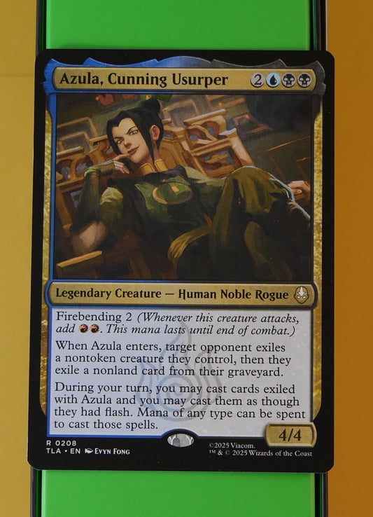 Azula Cunning Usurper MTG card TLA 208
