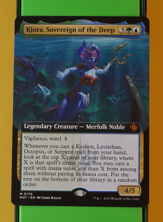 Kiora, Sovereign of the Deep Showcase from March of the Machine: The Aftermath
