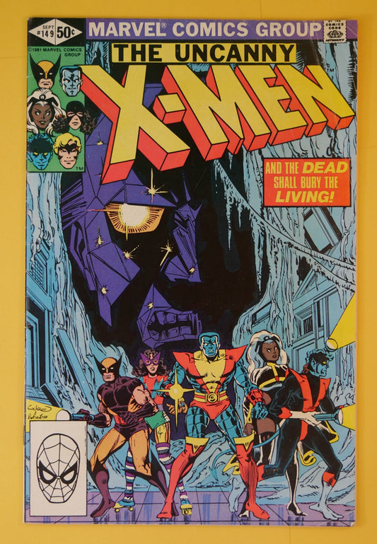The Uncanny X-Men #149 (1981 Direct Edition, Marvel Comics) — DM Vault Co.
