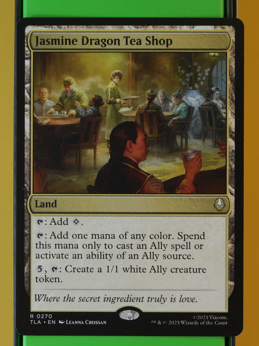 Jasmine Dragon Tea Shop Avatar The Last Airbender TLA Rare Land card
