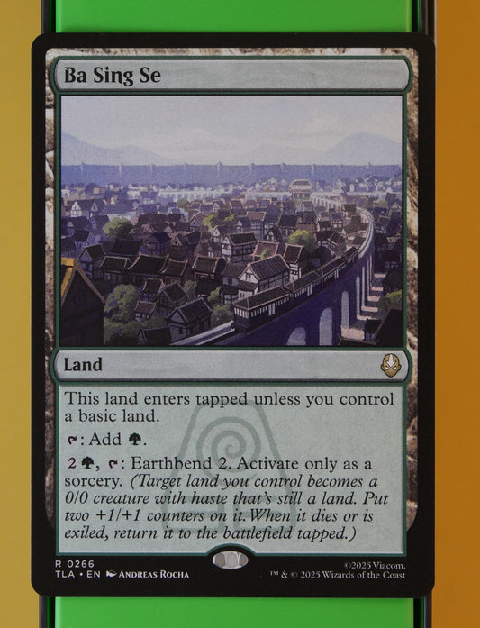 Ba Sing Se Avatar The Last Airbender TLA Rare Land card
