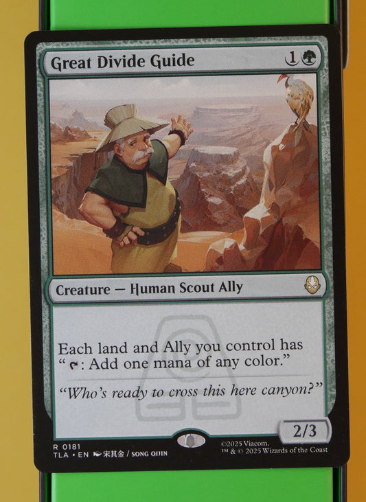 Great Divide Guide – Avatar: The Last Airbender rare green Ally MTG card.
