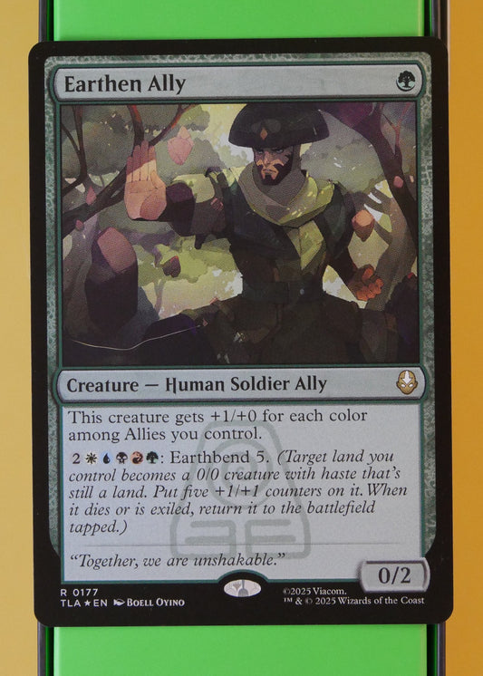 Earthen Ally TLA #177 – Foil Rare MTG Card | DM Vault Co.
