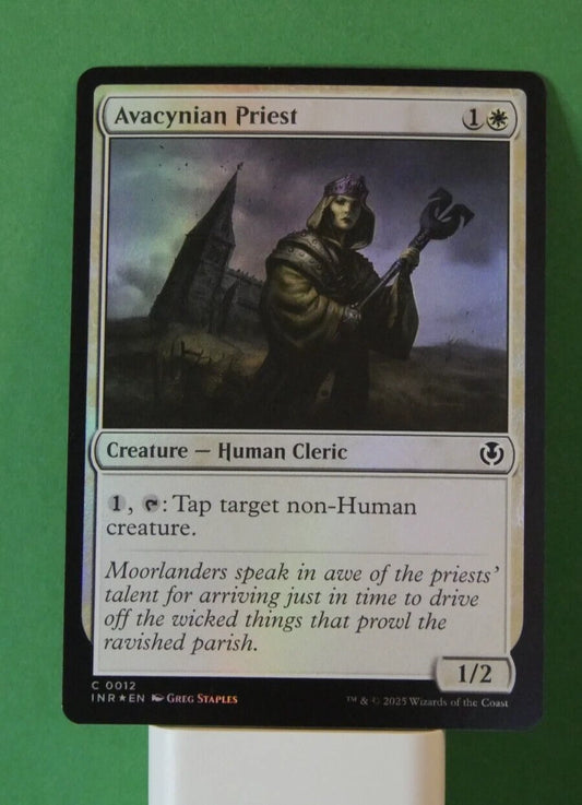 MTG INR: Avacynian Priest (Creature Human Cleric) Innistrad Remastered Foil 0012