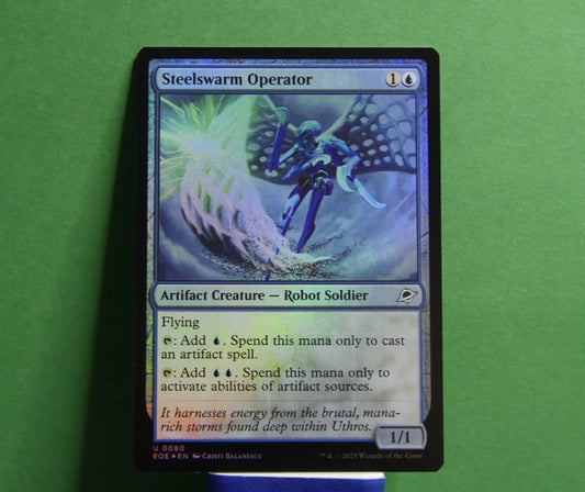 MTG EOE: Steelswarm Operator (Creature) Edge of Eternities Regular Uncommon 0080
