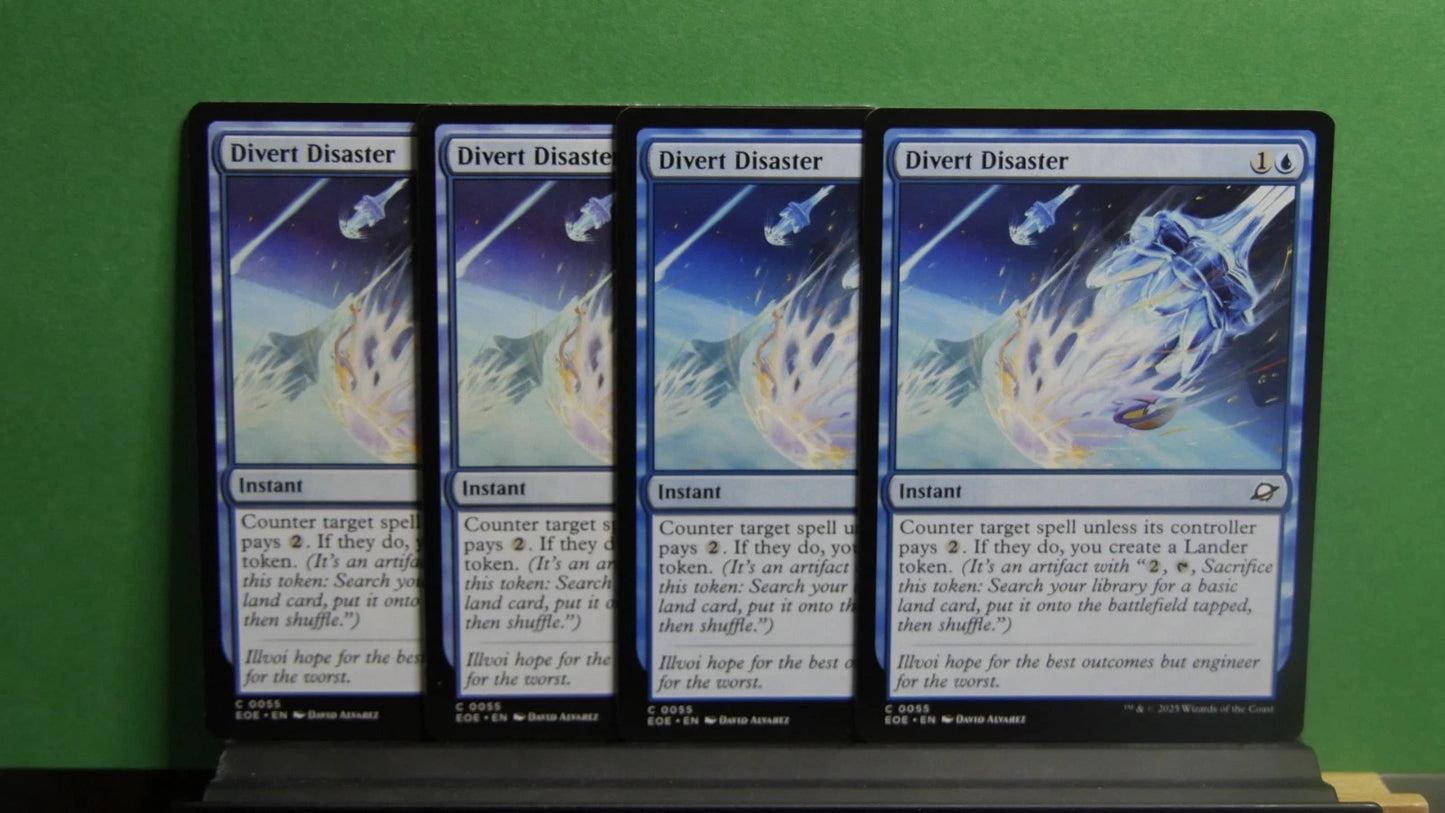 MTG EOE: X4 DIVERT DISASTER (Instant) Edge of Eternities Common 0055