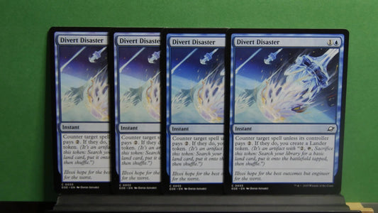 MTG EOE: X4 DIVERT DISASTER (Instant) Edge of Eternities Common 0055