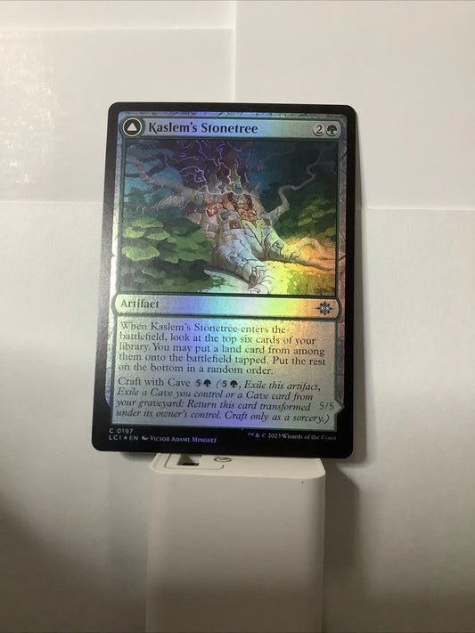 MTG LCI: Kaslem's Stonetree Kaslem’s strider (Artifact) Common 0197 Foil