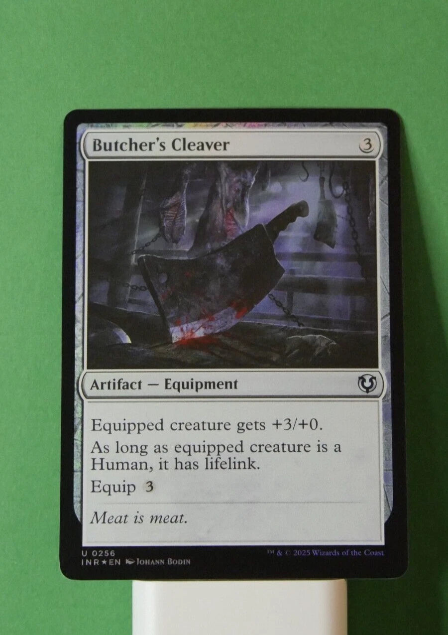 Butcher's Cleaver — Innistrad Remastered — Foil Uncommon — 256
