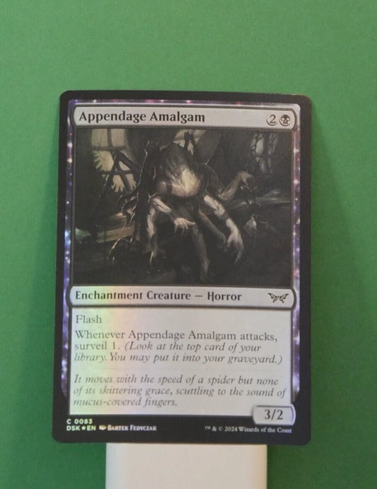 MTG DSK: Appendage Amalgam (Enchantment Creature Horror) Regular Foil 083