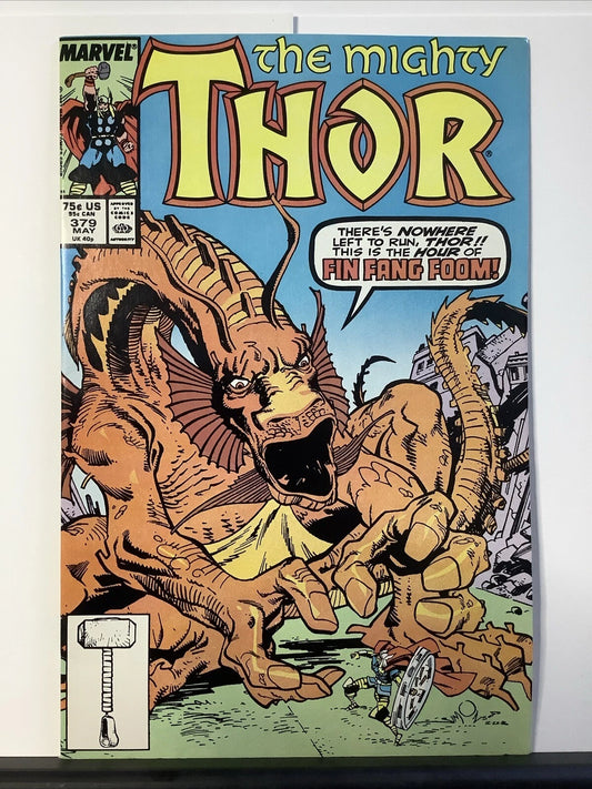 The Mighty Thor #379 (Marvel Comics May 1987) Loki/Beast/Iceman Appearances