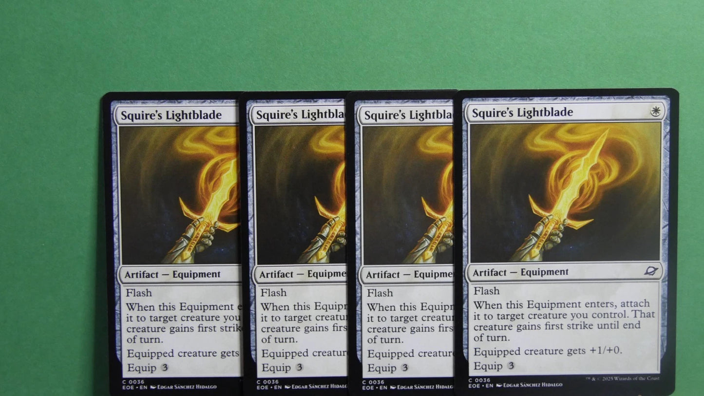 Squire's Lightblade — Edge of Eternities — Common — 036
