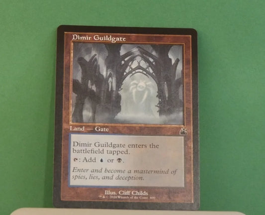 MTG RVR: Dimir Guildgate (Land) Retro Frame Ravnica Remastered 400