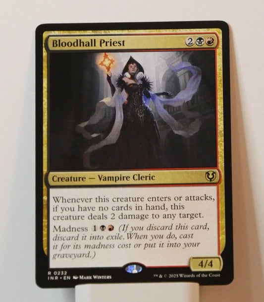 MTG INR: Bloodhall Priest (Creature) Innistrad Remastered Regular 0232 Rare