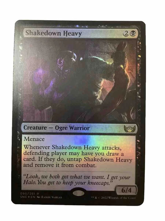 MTG SNC: Shakedown Heavy (Creature Ogre Warrior) 095/281 Regular Rare Foil