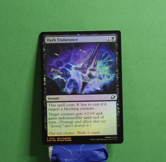 MTG EOE: Dark Endurance (Instant) Edge of Eternities Regular Common 0093 Foil
