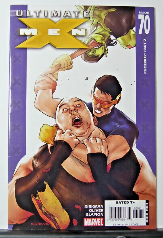Ultimate X-Men #70 (Marvel Comics July 2006) Cyclops/Storm/Phoenix/Havok App.